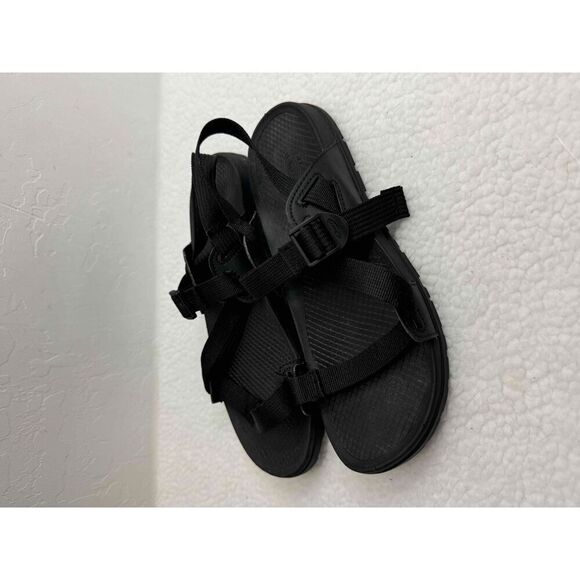 Chaco Black Lightweight Low Profile Sport Hiking Outdoor‎ Sandals Women SZ 9 - Picture 2 of 6